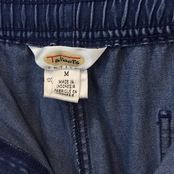 Talbots drawstring jeans. - Picture 3 of 5